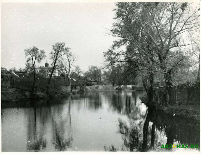 Фотография из архива Дениса Белецкого Гайдаровский пруд Сорока 1955 1960