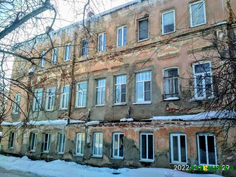 Фото Павла Радошнова Арзамасская почтовая контора бывший дом Белянинова фасад