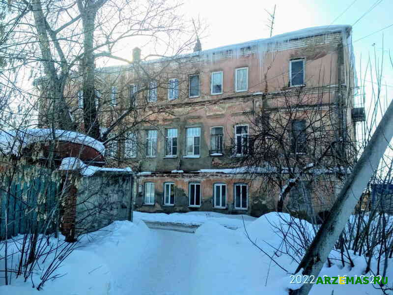 Фото Павла Радошнова Арзамасская почтовая контора бывший дом Белянинова издалека