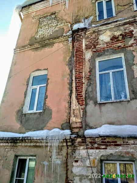 Фото Павла Радошнова Арзамасская почтовая контора бывший дом Белянинова старая кладка