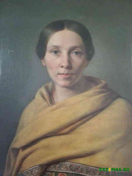 Филипп Осипович Берже (1783-1867). Портрет писательницы и художницы Марии Семеновны Жуковой