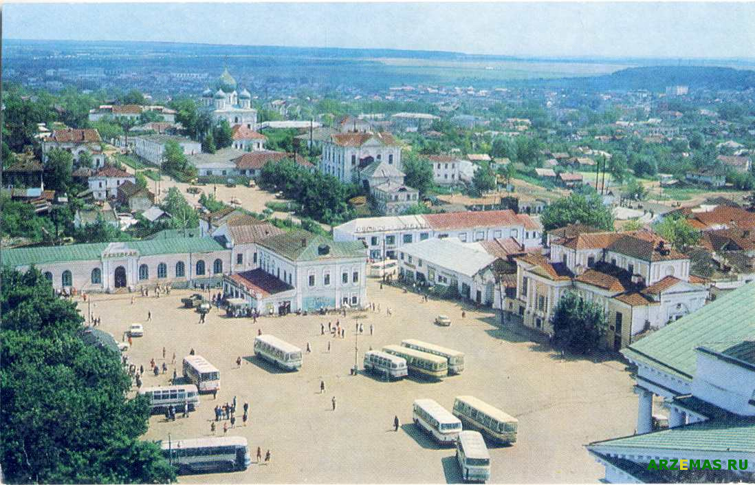 Фото Г. Костенко Арзамас. Панорама старой части города