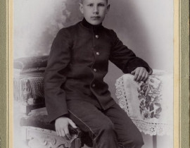 Фото Н.Н. Сажина, Муром. Портрет Александра Бычкова. 1910
